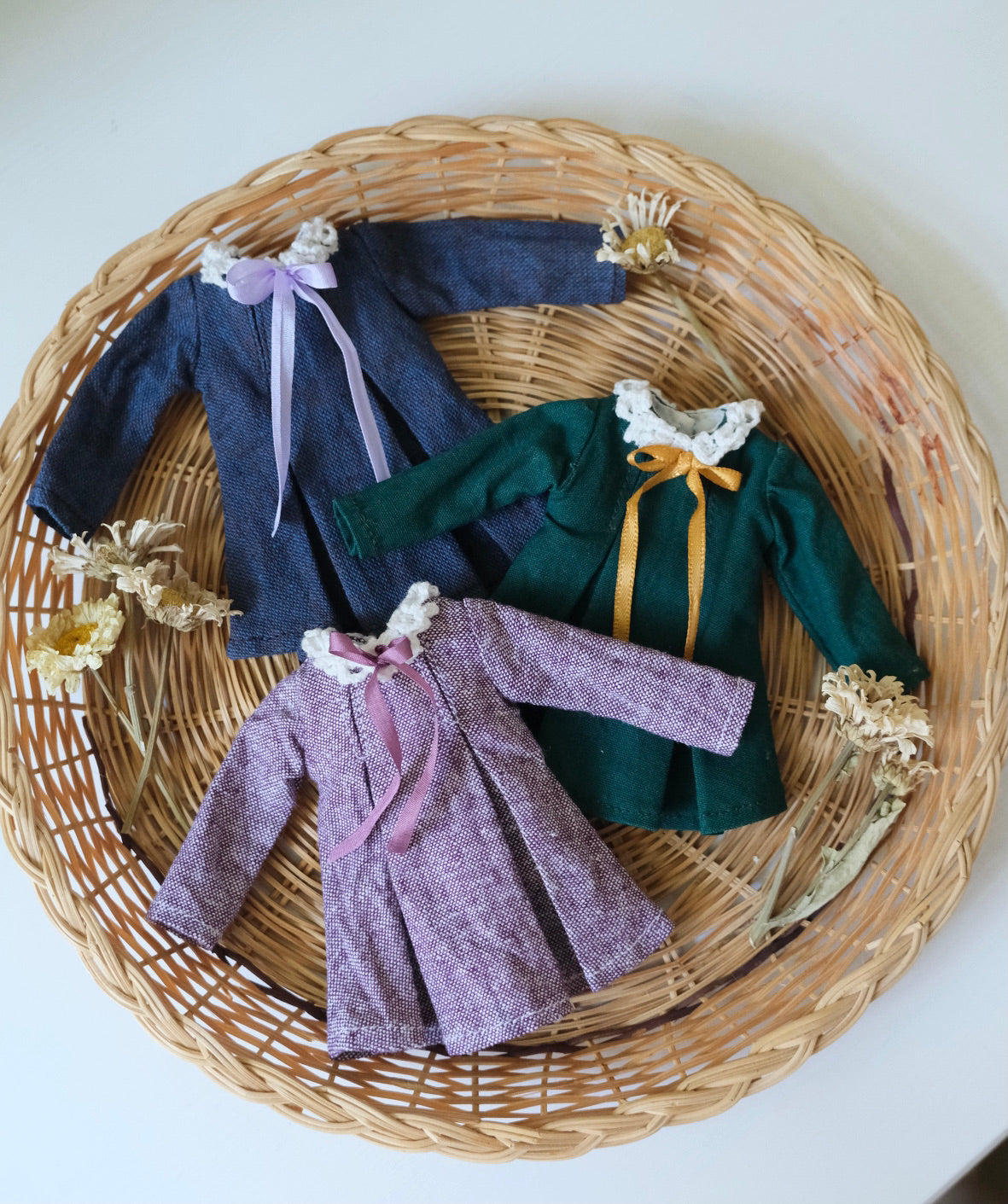 Big pleated Dress _ Purple