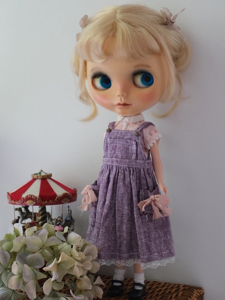 Pinafore dress and Blouse