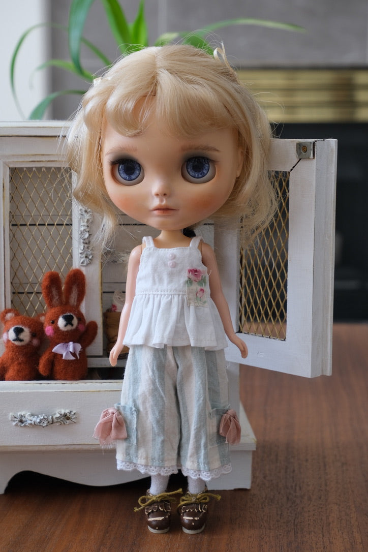 Cami Top and Pants _ Striped