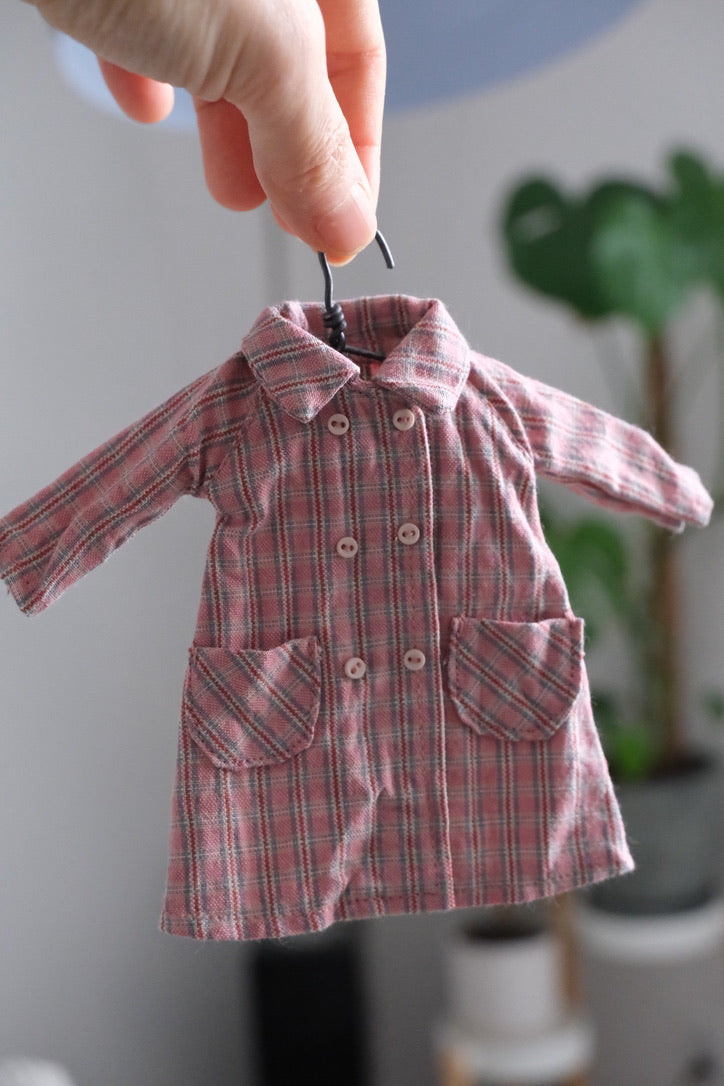 Double-Breasted Coat _Pink