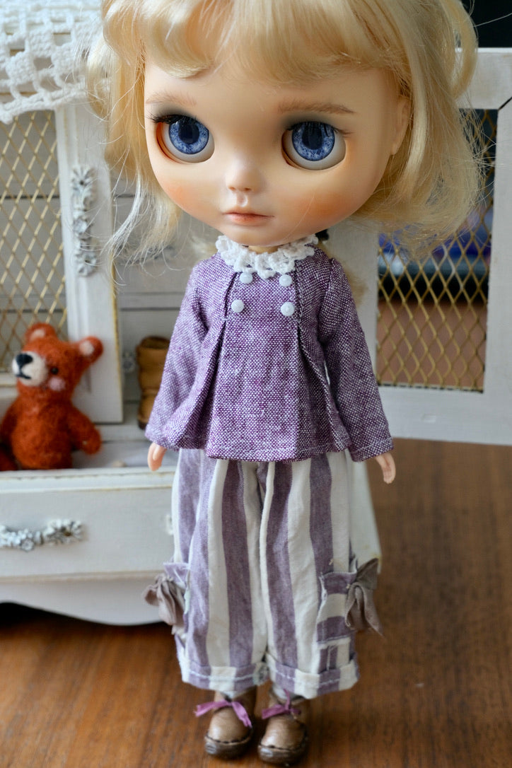 Pleated top and Pants