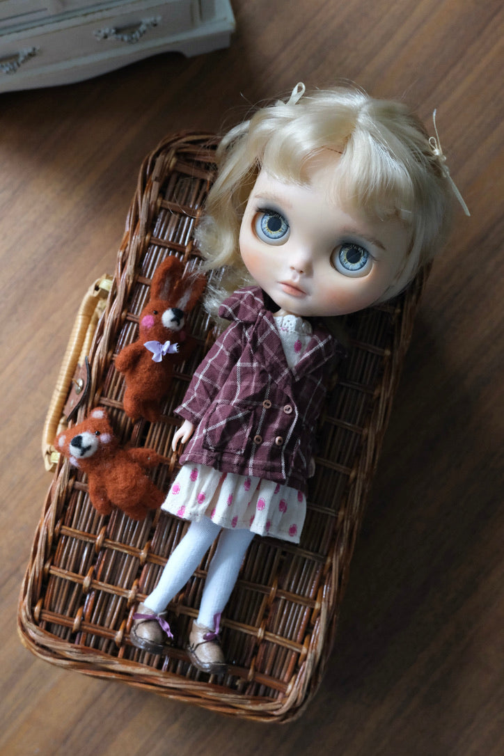 Double-Breasted Jacket and Cami Dress