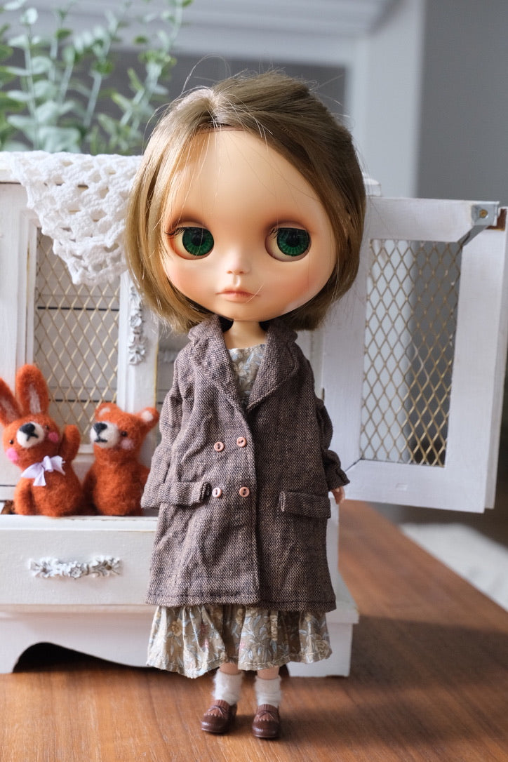 Double Breasted Coat and Dress