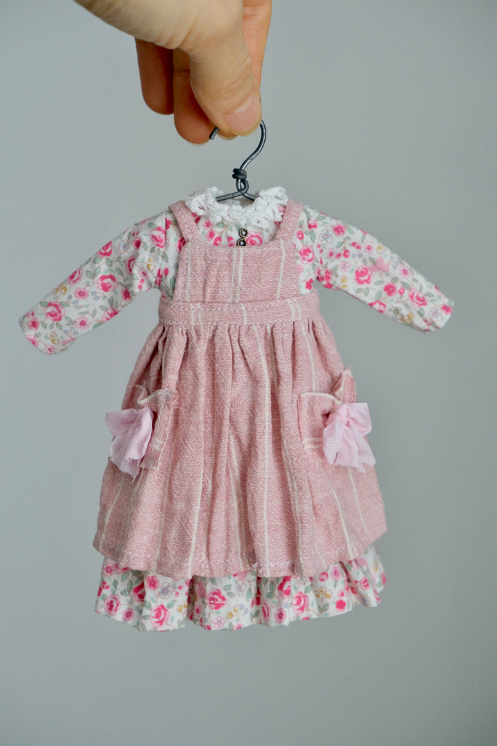 Dress and Apron - Pink