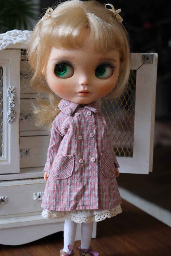 Double-Breasted Coat _Pink