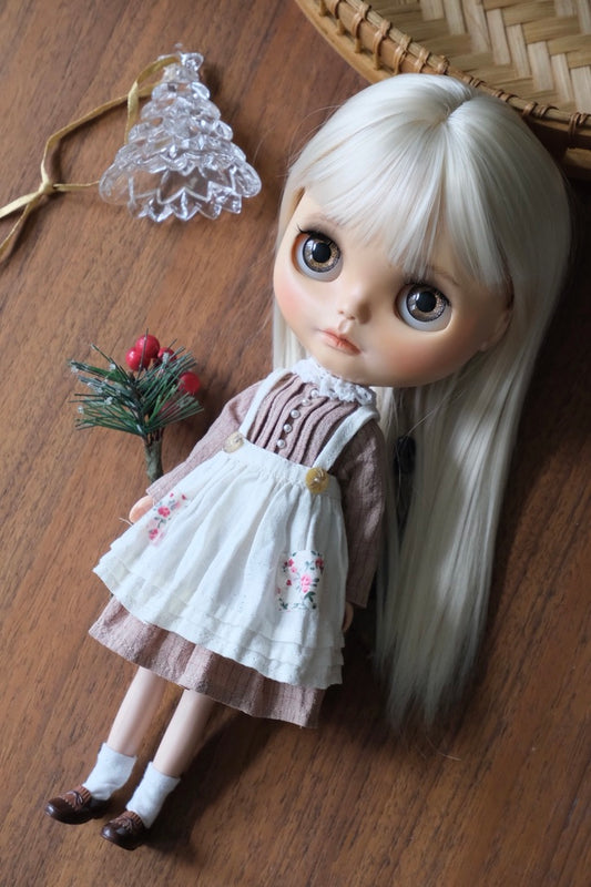 Pin-Tucked Dress and Apron