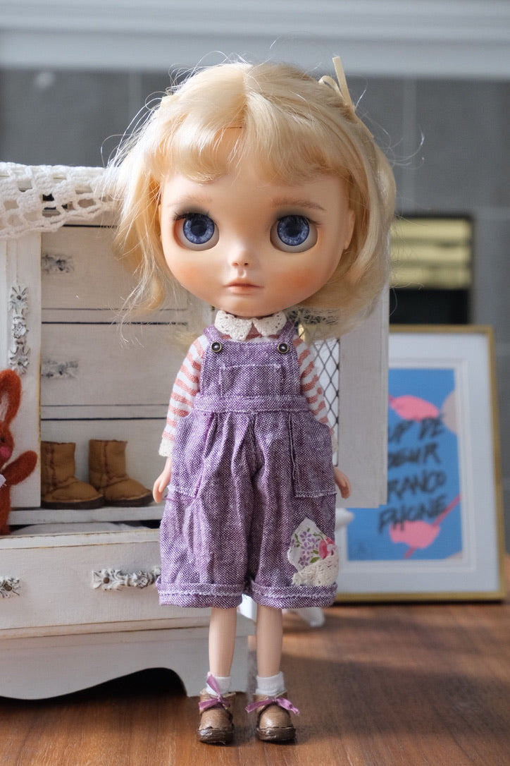 Midi Overalls set - Purple