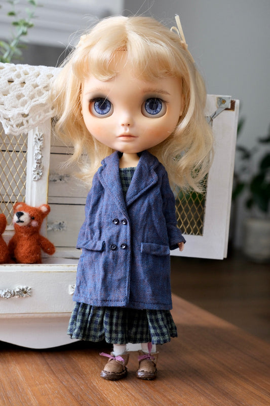 Double Breasted Coat and Dress