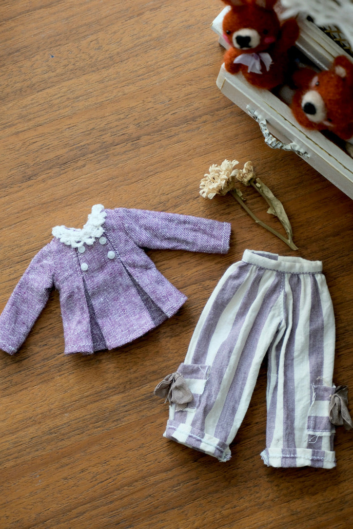 Pleated top and Pants