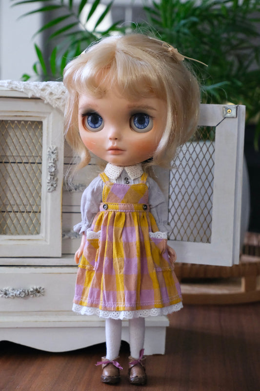 Blouse and Pinafore Dress