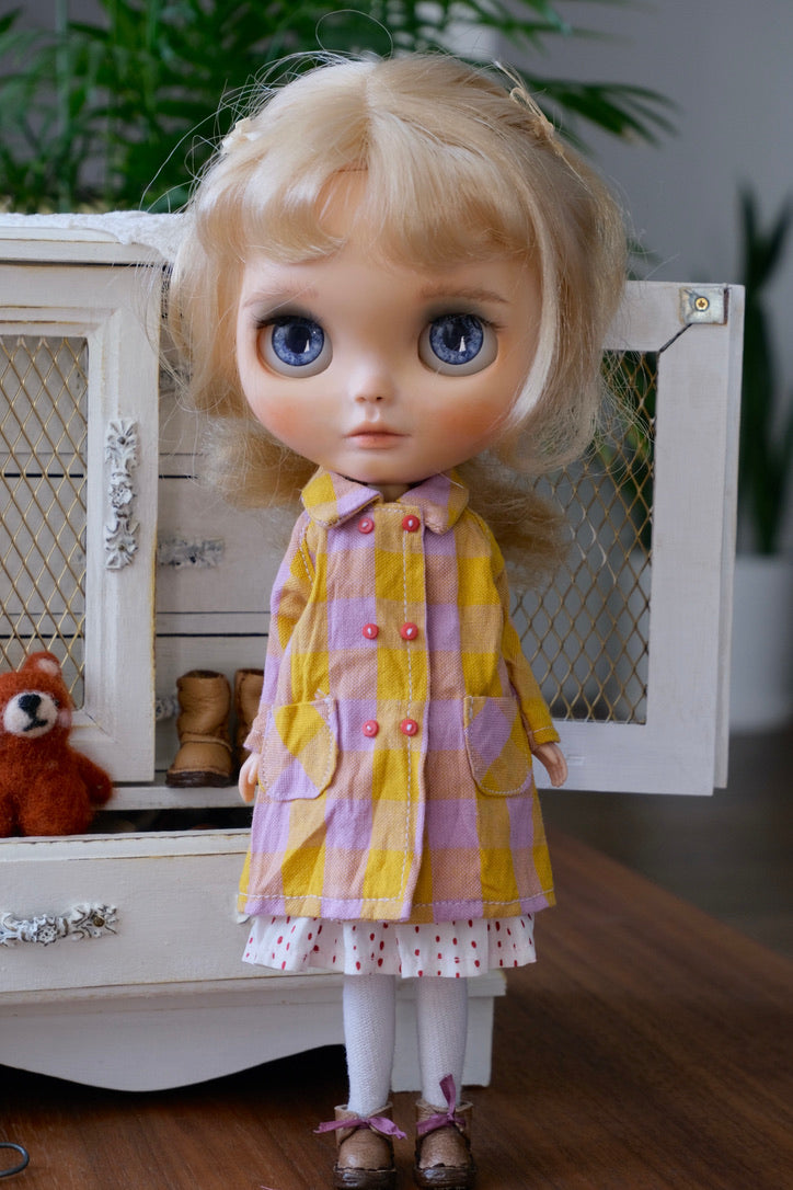 Double Breasted Coat and Skirt