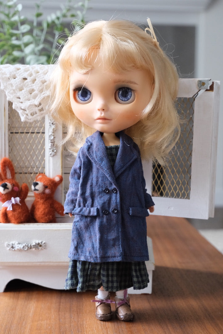 Double Breasted Coat and Dress