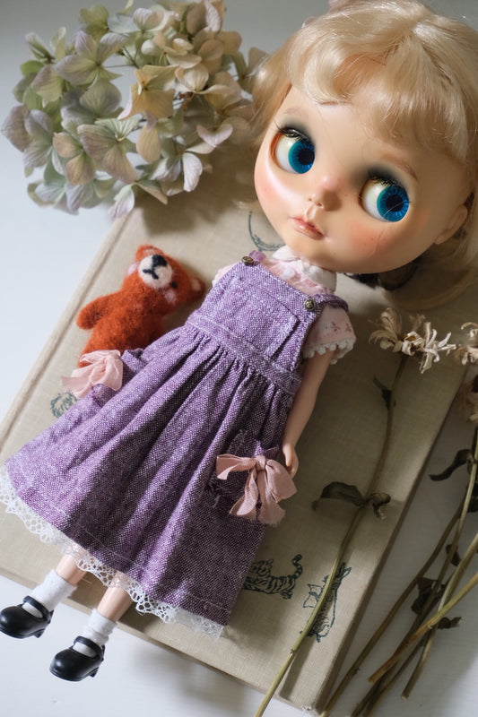 Pinafore dress and Blouse