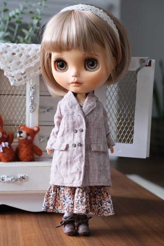 Double Breasted Coat and Dress