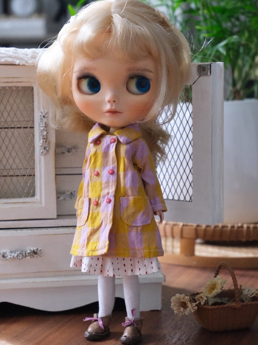 Double Breasted Coat and Skirt