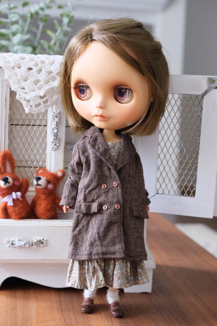 Double Breasted Coat and Dress