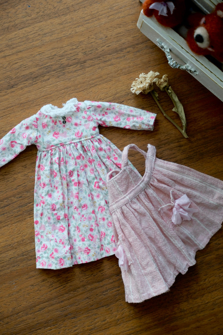 Dress and Apron - Pink