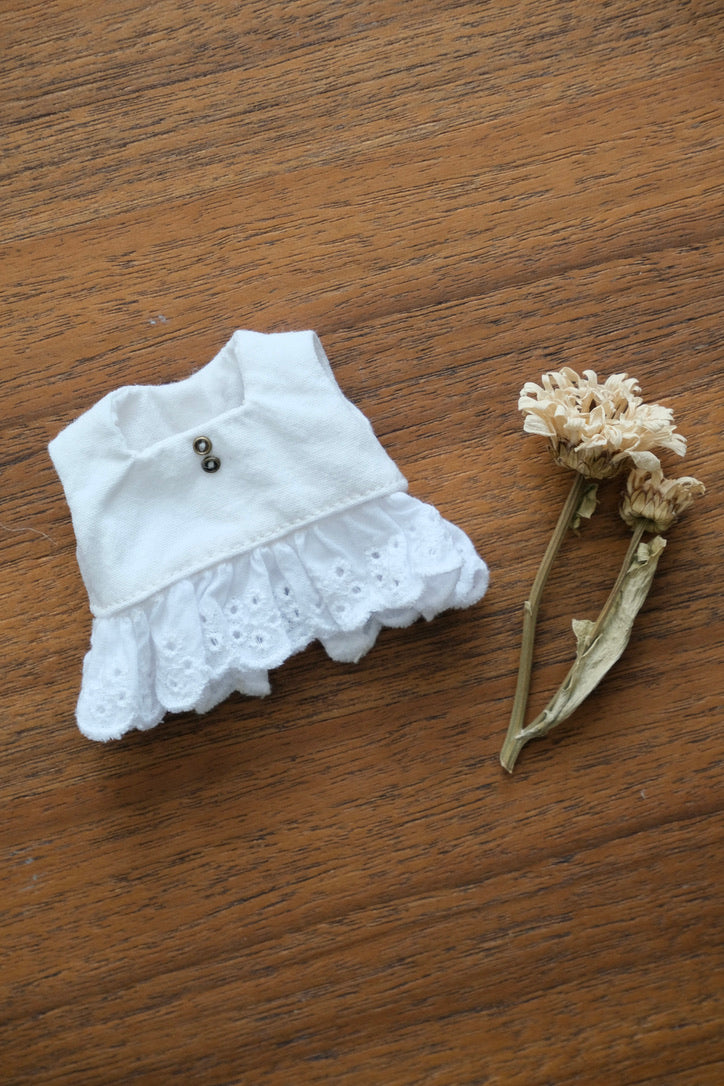Cropped top - White