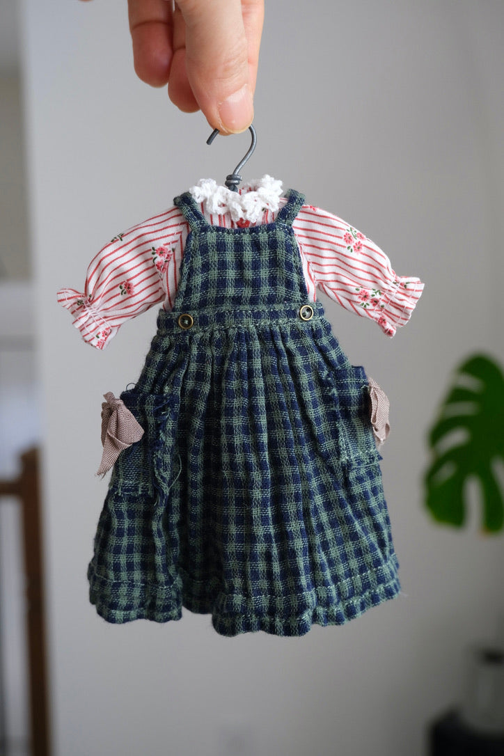 Pinafore Dress and Shirt
