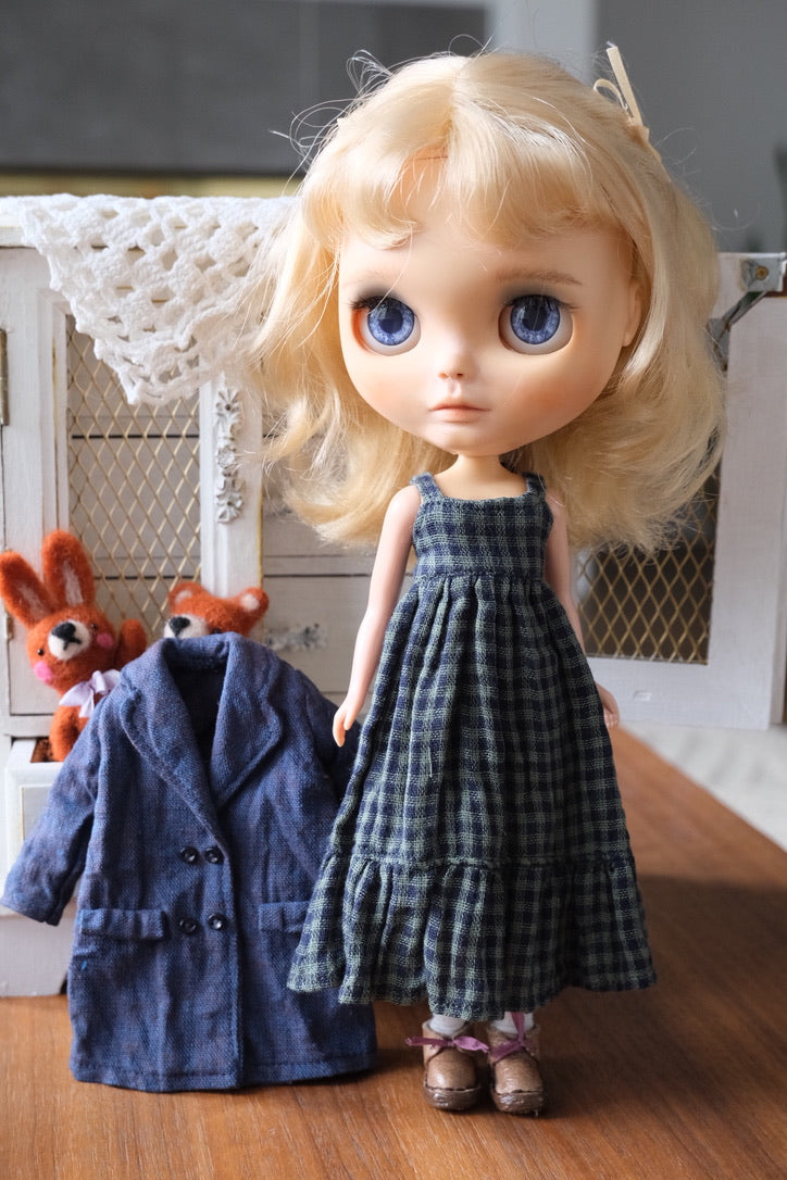 Double Breasted Coat and Dress