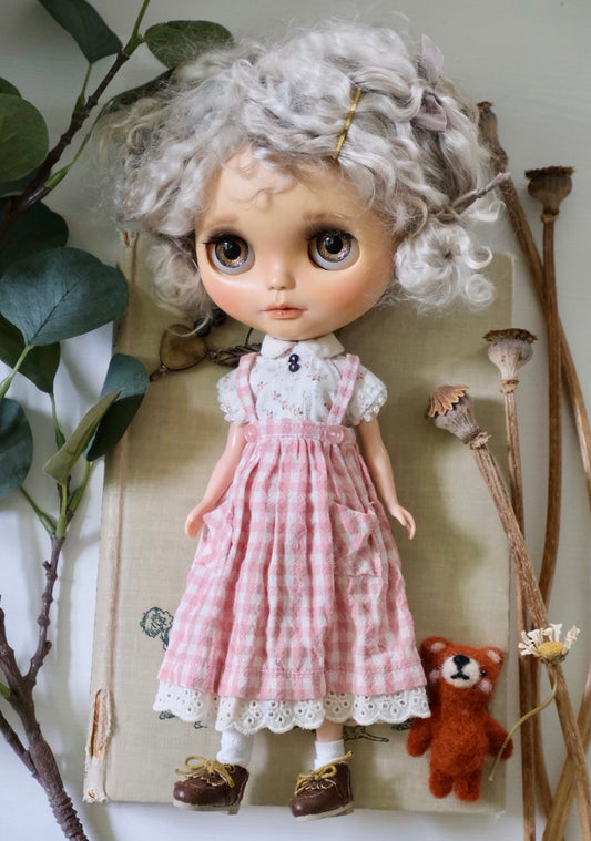 Floral blouse and jump skirt