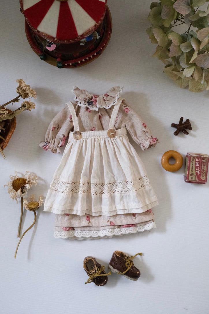 Floral Dress and Apron