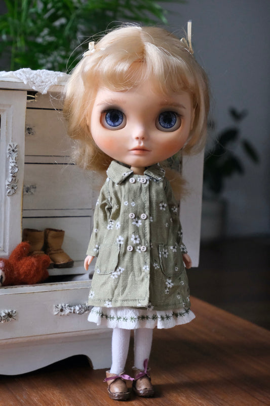 Double Breasted Coat and Skirt