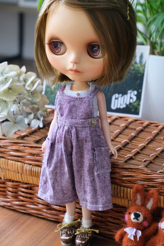 Midi Overalls set - Purple