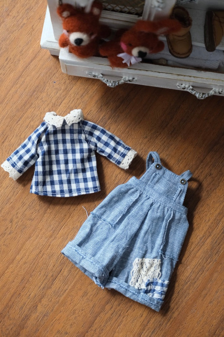 Midi Overalls set - Blue