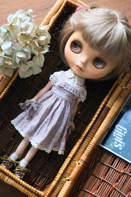 Pinafore Dress and Blouse