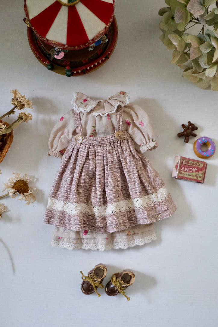 Floral Dress and Apron