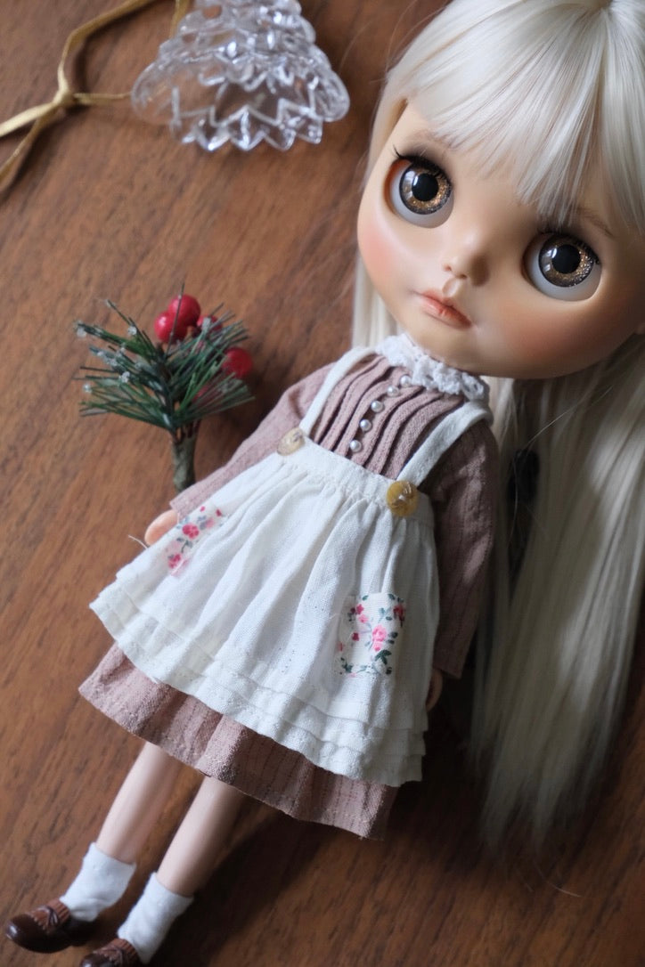 Pin-Tucked Dress and Apron
