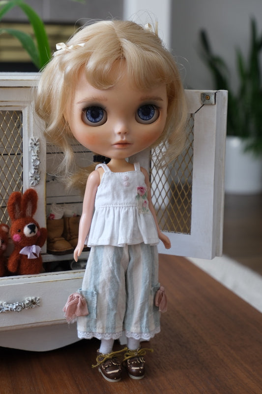 Cami Top and Pants _ Striped