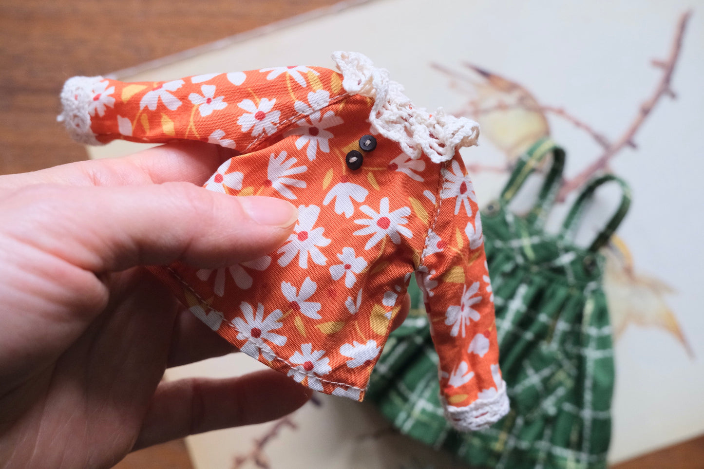 Blouse and Jumper Skirt