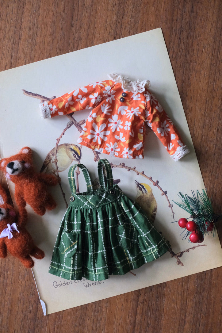 Blouse and Jumper Skirt