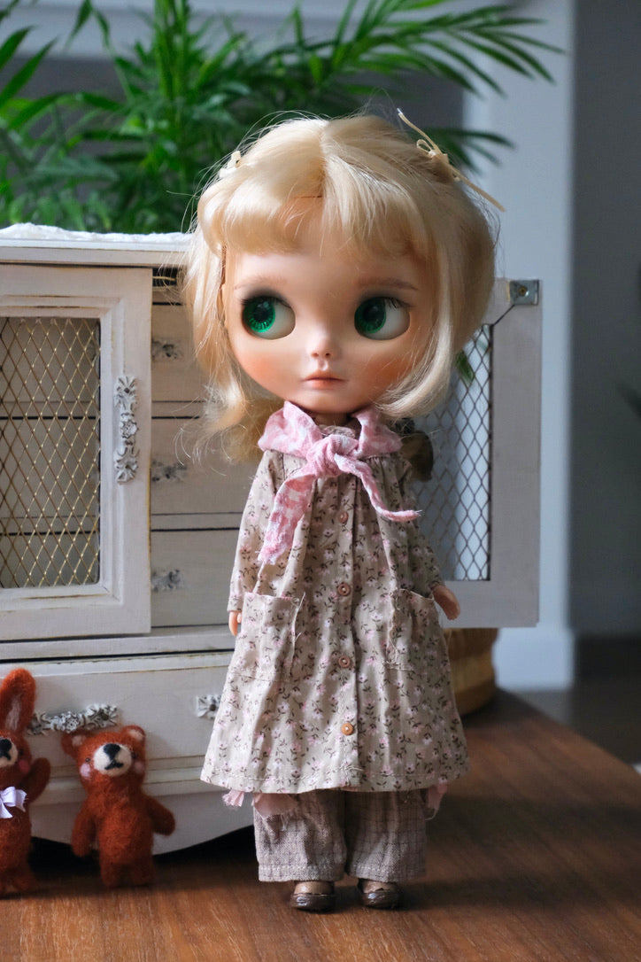 Maxi Babydoll Coat and Pants Set