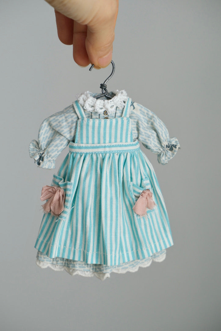 Dress and Apron - Mint