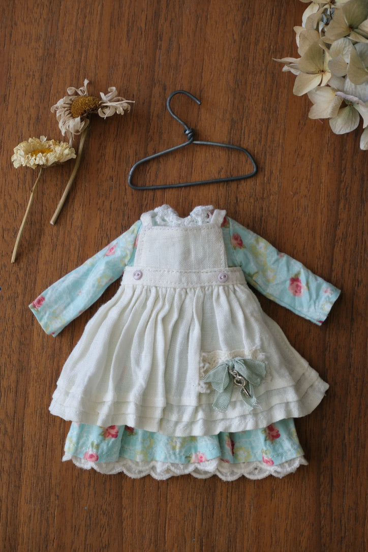 Dress and Apron - Blue