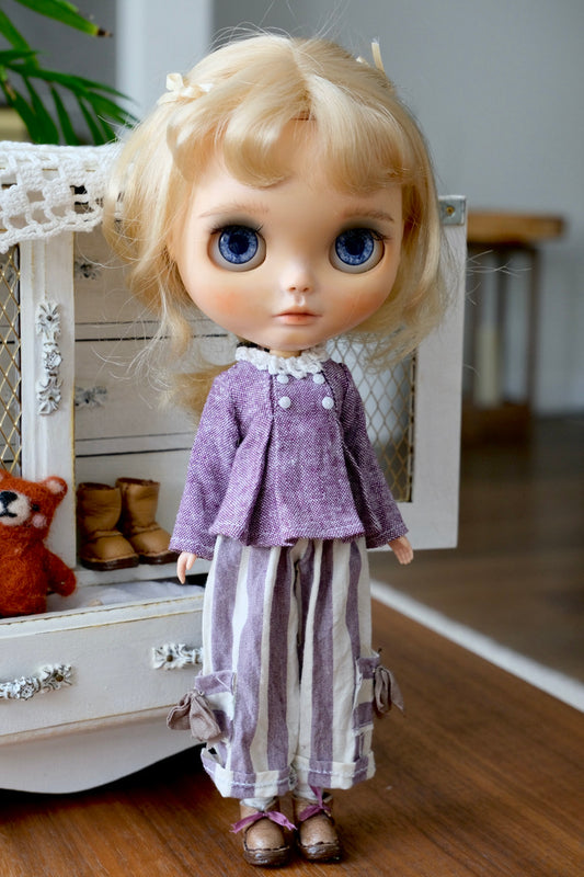 Pleated top and Pants