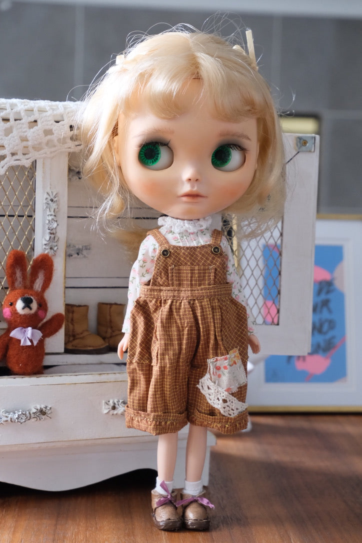 Midi Overalls set - Brown